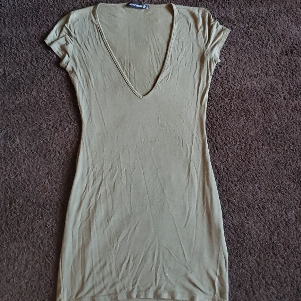 Low cut bodycon dress